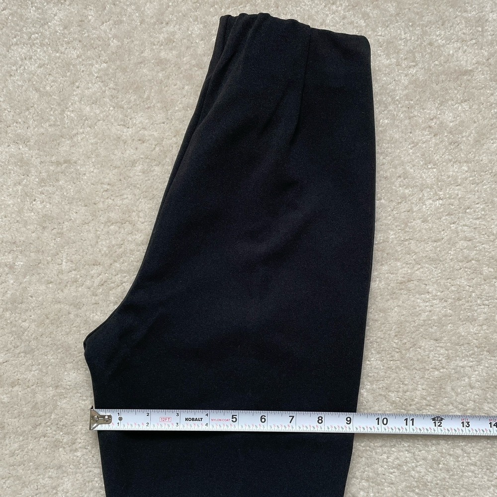 Sage The Label Front Slit Black Pants Women's XS  Stretch Split Hem NWT - Picture 6 of 11